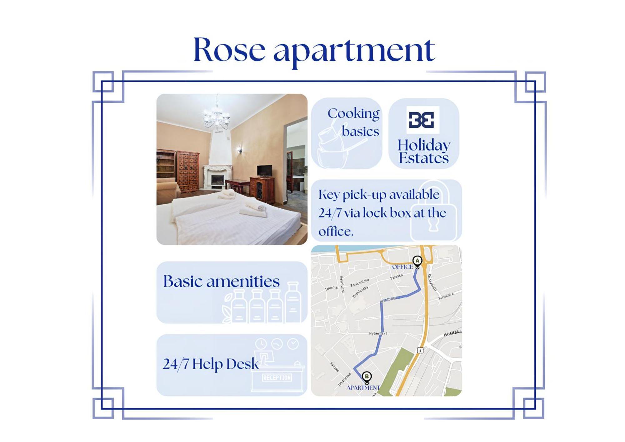 Rose Antique Apartment Prag Exteriör bild